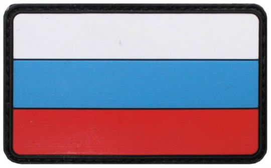 Klettabzeichen "Russland" (3D-Patch) 