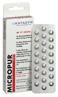 Katadyn - Micropur Forte MF 1T, 50 Tabletten 