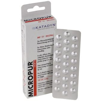 Katadyn - Micropur Forte MF 1T, 100 Tabletten (4x25) 