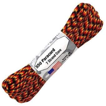 Paracord 550, Typ III, 15 m (50 ft.) - Farbe: Germany 