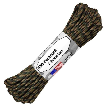 Paracord 550, Typ III, 15 m (50 ft.) - Farbe: Recon 