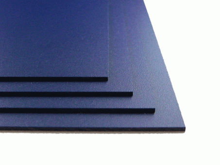 KYDEX®, Platte ca. 200x300 mm, Stärke ca. 1,8 mm, Farbe: Navy