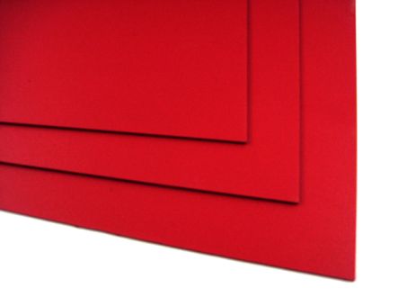 KYDEX®, Platte ca. 200x300 mm, Stärke ca. 1,8 mm, Farbe: Rot