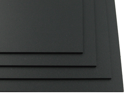 KYDEX®, Platte ca. 200x300 mm, Stärke ca. 1,8 mm, Farbe: Schwarz