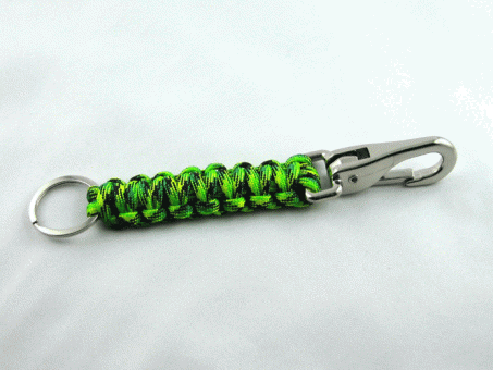 Paracord Schlüsselanhänger - gecko (handmade) 