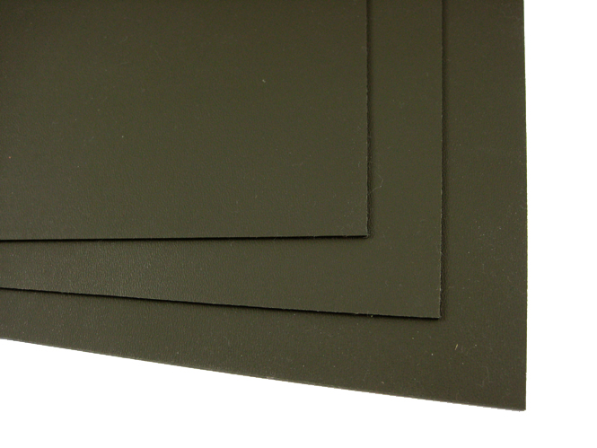 Scheiden Modellbau Angebot Kydex Platte 20 x 30cm Ca.2,4 mm Holster OLIV